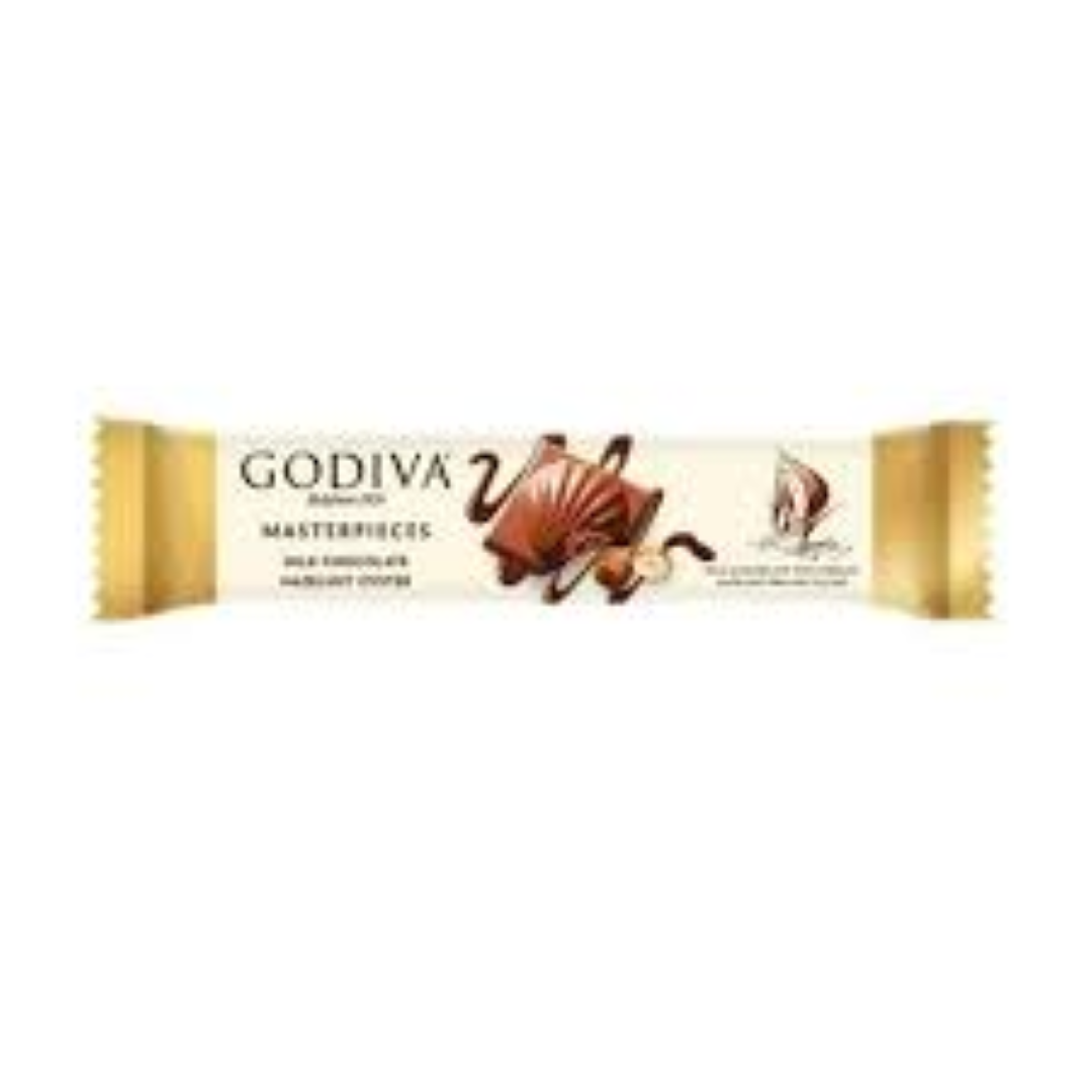 GODIVA MILK HAZELNUT MILK CHOCOLATE 86G 